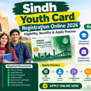 Sindh Youth Card Registration Online 2026
